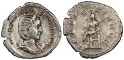 Ancient Coins - Otacilia Severa, wife of Philip I 244-249 A.D. Antoninianus Rome mint Good VF
