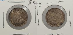 World Coins - CANADA: 1911 George V 5 Cents