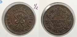 World Coins - INDIAN PRINCELY STATES: Gwalior Yr. 1958 (1901) 1/2 Pice