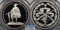 World Coins - SWITZERLAND Altdorf Uri Festival 1985 Shooting Thaler PCGS PR-69 DCAM