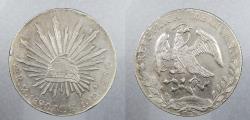 World Coins - MEXICO: Republic 1890-Mo MH 8 Reales