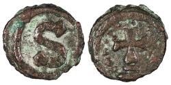 Ancient Coins - Heraclius 610-641 A.D. 6 Nummi Alexandria Mint VF