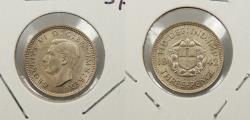World Coins - GREAT BRITAIN: 1942 George VI Threepence