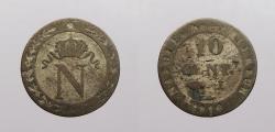 World Coins - FRANCE: 1810-I 10 Centimes