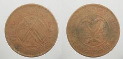 World Coins - CHINA: Hunan ND (1919) 20 Cash