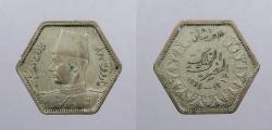 World Coins - EGYPT: AH 1363 / 1944 2 Piastres