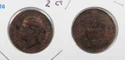 World Coins - ITALY: 1867-T 2 Centesimi