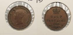 World Coins - GREAT BRITAIN 1844 1/2 Farthing
