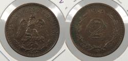 World Coins - MEXICO 1906-Mo 2 Centavos