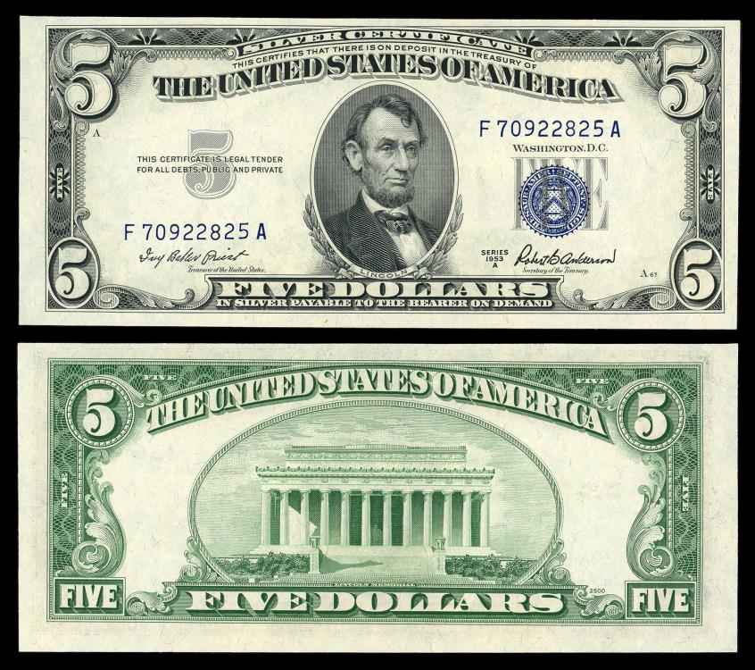 5 баксов в рублях. Серебряный сертификат США 5 долларов. 1000 Долларов 1934. 5 Баксов. Five Dollars Silver Certificate.