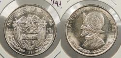 World Coins - PANAMA 1961 1/4 Balboa