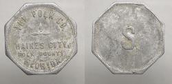 Us Coins - Haines City, FL The Polk Co. 20th Century? Al Tradesman's Token Fine