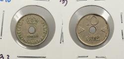 World Coins - NORWAY: 1939 10 Ore