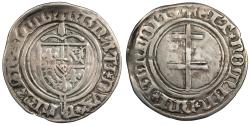 World Coins - FRANCE Provincial Lorraine Rene I d'Anjou 1431-1453 Gros VF