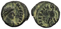 Ancient Coins - Valentinian II 375-392 A.D. AE4 Thessalonica Mint (?) VF