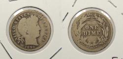 Us Coins - 1892-O Barber 10 Cents (Dime)
