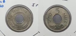 World Coins - PALESTINE: 1927 5 Mils