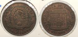 World Coins - CANADA: Lower Canada 1844 Halfpenny Token