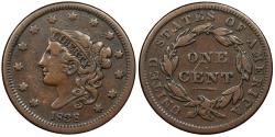 Us Coins - 1838 Coronet 1 Cent