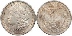 Us Coins - 1878 Morgan 1 Dollar (Silver) 7 TF; Rev. of '78; Tripled Blossoms; VAM-115 EF