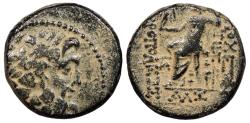 Ancient Coins - Syria Seleucis and Pieria Antioch Pseudo-autonomous Coinage Seleukid Era (92/91-70/69 B.C.) AE19 Antioch Mint Good Fine