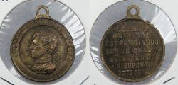 World Coins - BELGIUM: 1914 October Nieuport 23mm WWI medal