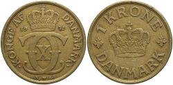 World Coins - DENMARK 1941 1 Krone