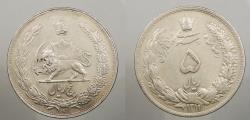 World Coins - IRAN: SH 1311 (1932) 5 Rials