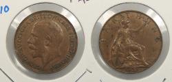 World Coins - GREAT BRITAIN: 1922 George V Farthing
