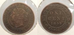 World Coins - CANADA 1859 Cent