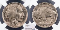 Us Coins - 1913 Buffalo Nickel 5 Cent (Nickel) Type 2 NGC MS-63