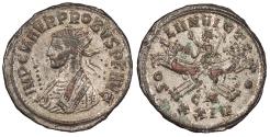 Ancient Coins - Probus 276-282 A.D. Antoninianus Cyzicus Mint EF