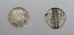 World Coins - GREAT BRITAIN: 1903 Edward VII Threepence (3 Pence)