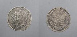 World Coins - GREAT BRITAIN: 1825 George IV Sixpence (6 pence)