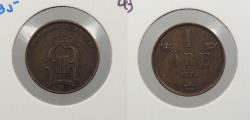 World Coins - SWEDEN: 1874 Ore
