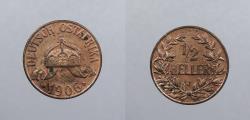 World Coins - GERMAN EAST AFRICA: 1906-J 1/2 Heller