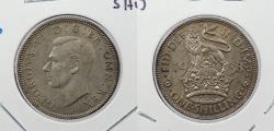 World Coins - GREAT BRITAIN: 1938 George VI Shilling