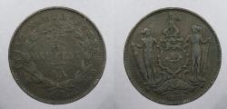 World Coins - BRITISH NORTH BORNEO: 1882-H Cent