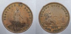 World Coins - CANADA: Lower Canada 1852 Penny (2 Sous) Token