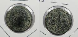 World Coins - SPAIN: 1827 Ferdinand VII 2 Maravedis