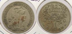 World Coins - PORTUGAL: 1927 Escudo
