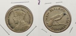 World Coins - NEW ZEALAND: 1934 6 Pence