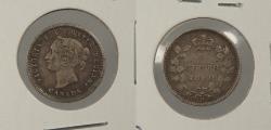 World Coins - CANADA: 1880-H 5 Cents