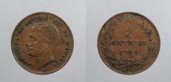 World Coins - ITALY: 1903 2 Centesimi