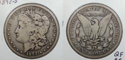 Us Coins - 1892-S Morgan 1 Dollar (Silver)