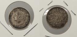 World Coins - CANADA: 1899 Victoria 5 Cents