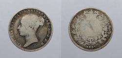World Coins - GREAT BRITAIN: 1850 Victoria Sixpence (6 pence)