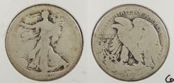 Us Coins - 1921-S Walking Liberty 50 Cents (Half Dollar)