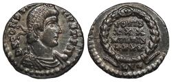 Ancient Coins - Constantius II 337-361 A.D. Siliqua Lugdunum Mint Good VF Ex Harptree Hoard, found in 1887.