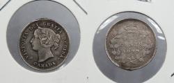 World Coins - CANADA: 1899 Victoria 5 Cents